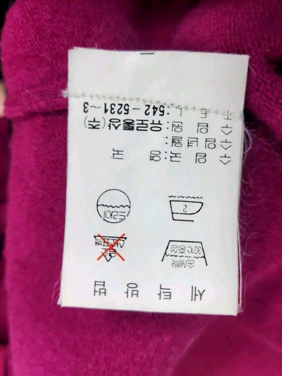 (정품)버버리 100% 램스울  가디건 8