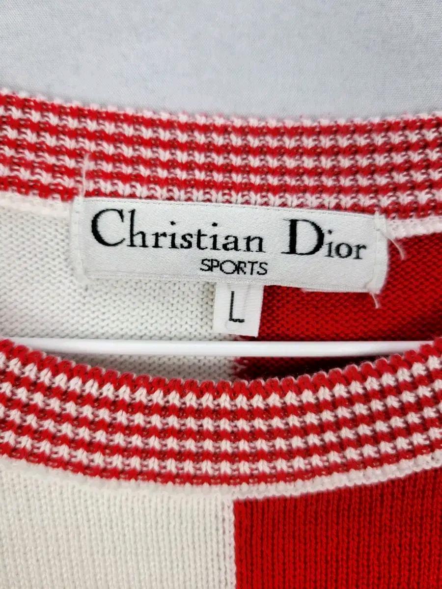(정품)Christian Dior 스포츠 니트 조끼 3