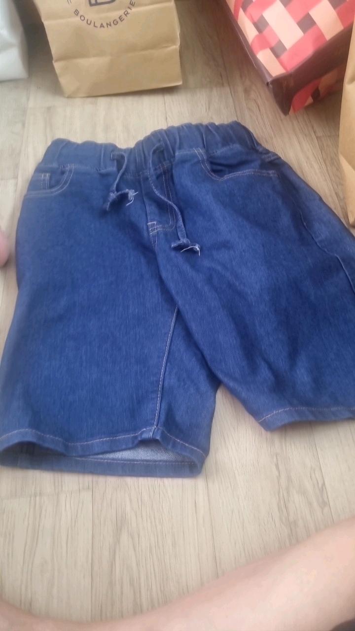 KJ JEANS 밴딩 데님 반바지 32 3