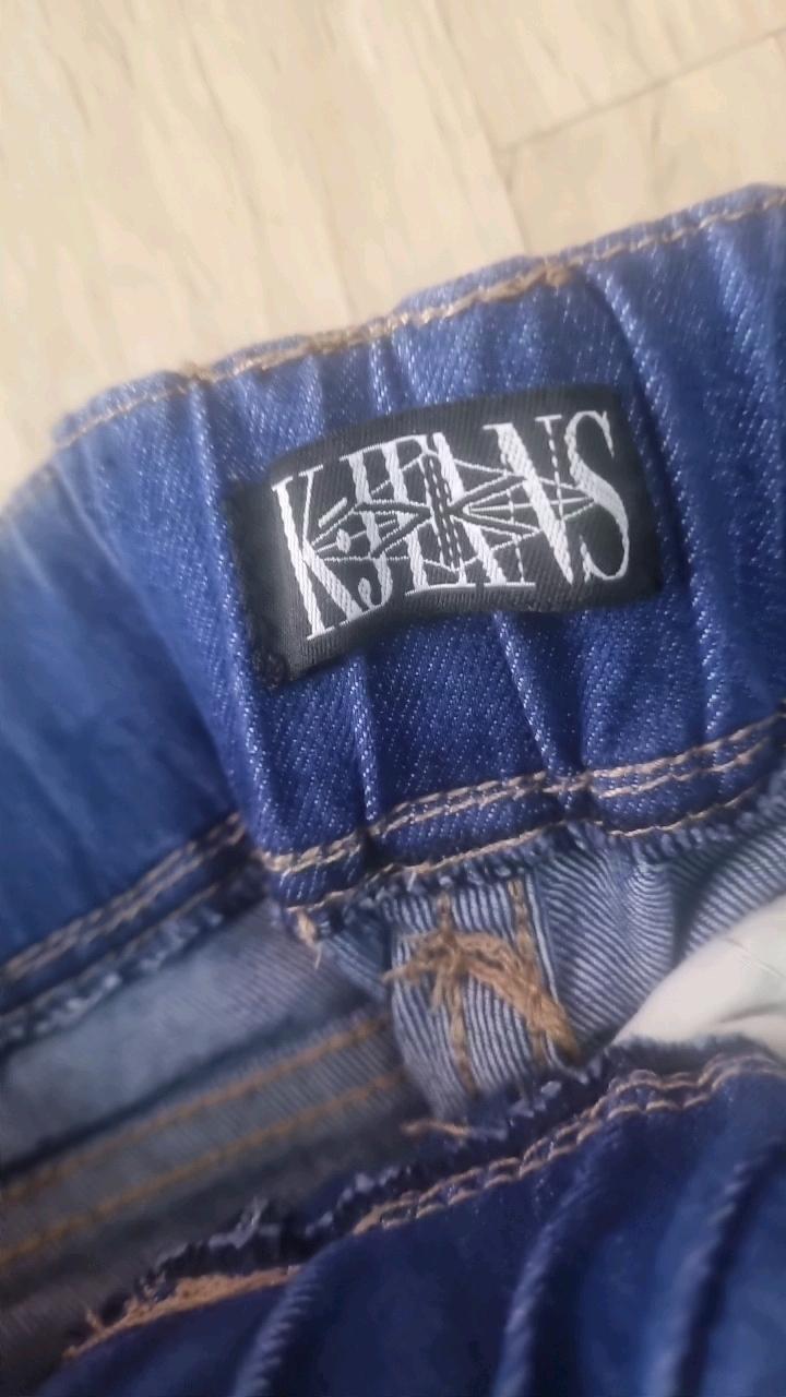 KJ JEANS 밴딩 데님 반바지 32 4