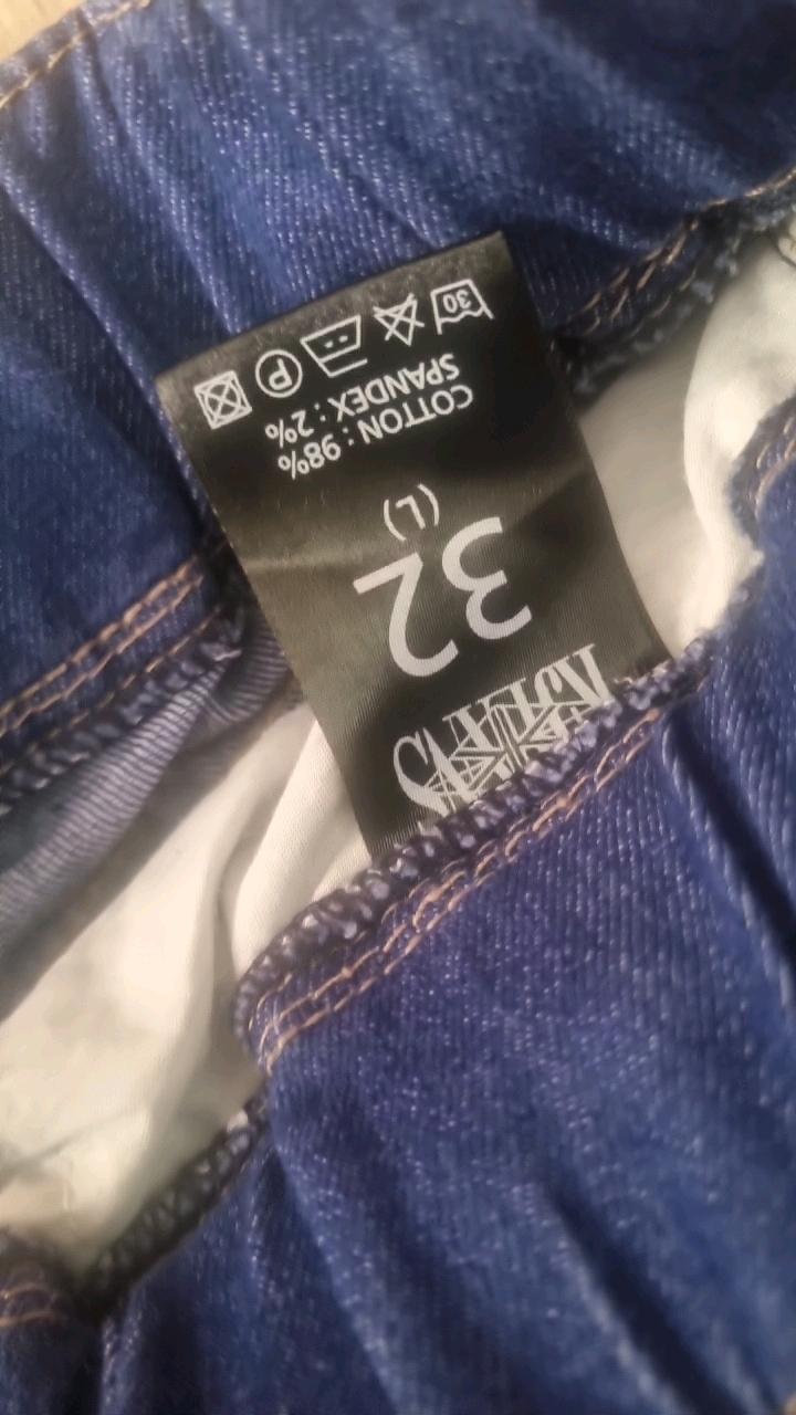KJ JEANS 밴딩 데님 반바지 32 5