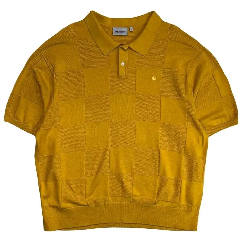 CARHARTT WIP S/S 팩스턴 니트 폴로 셔츠 L 2