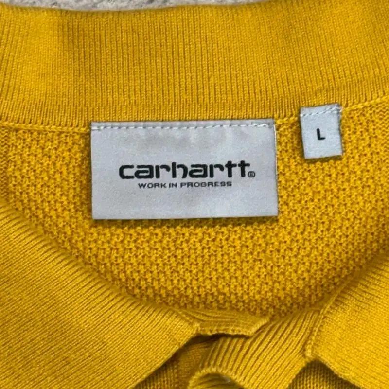 CARHARTT WIP S/S 팩스턴 니트 폴로 셔츠 L 5