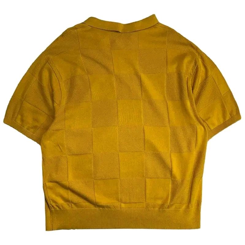 CARHARTT WIP S/S 팩스턴 니트 폴로 셔츠 L 10