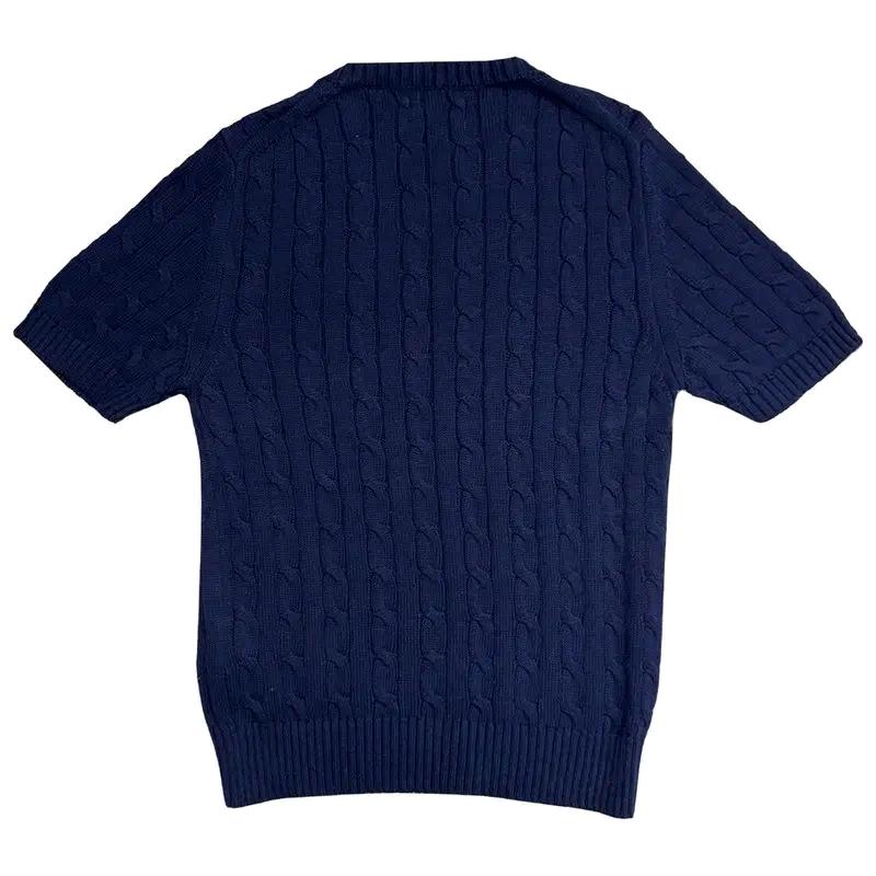 RALPH LAUREN 숏 슬리브 케이블 니트 M 10