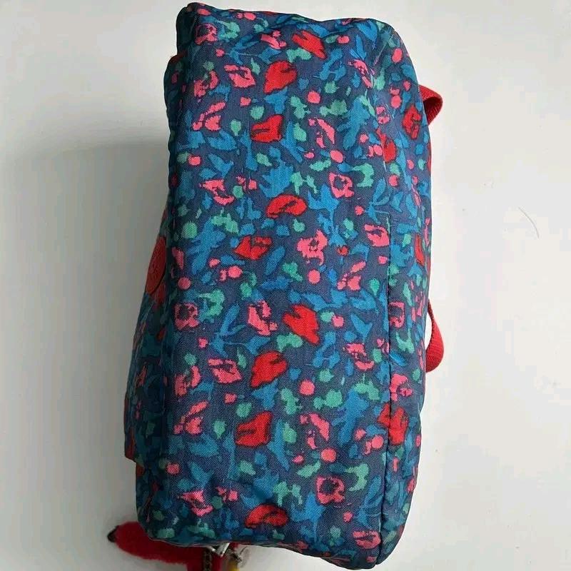 KIPLING 플라워 크로스숄더백 레드-블루 6