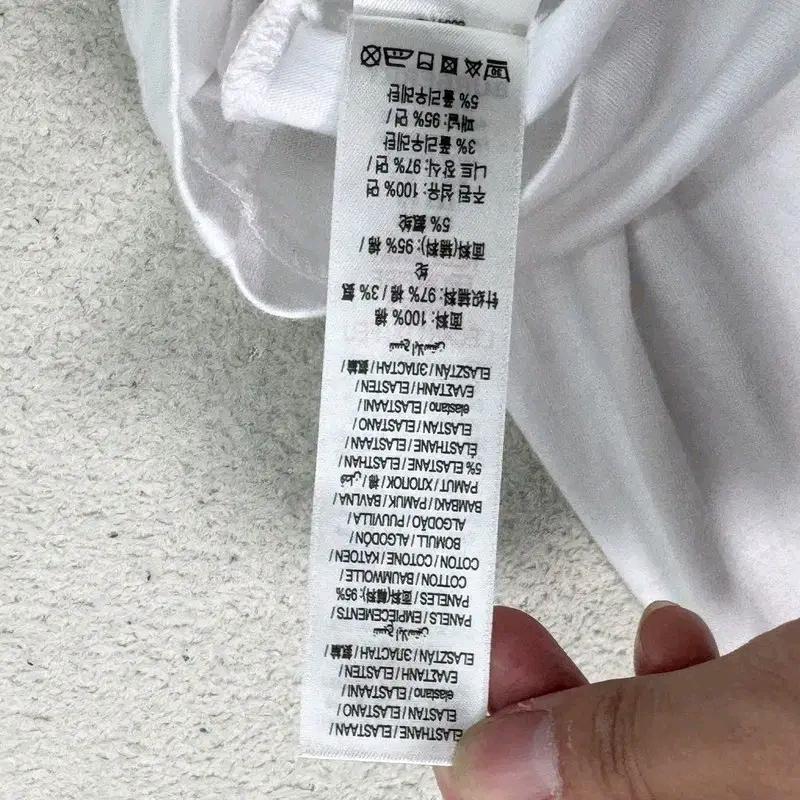 BURBERRY 주니어 체크 트리밍 코튼 반팔 티 12Y 152cm 10