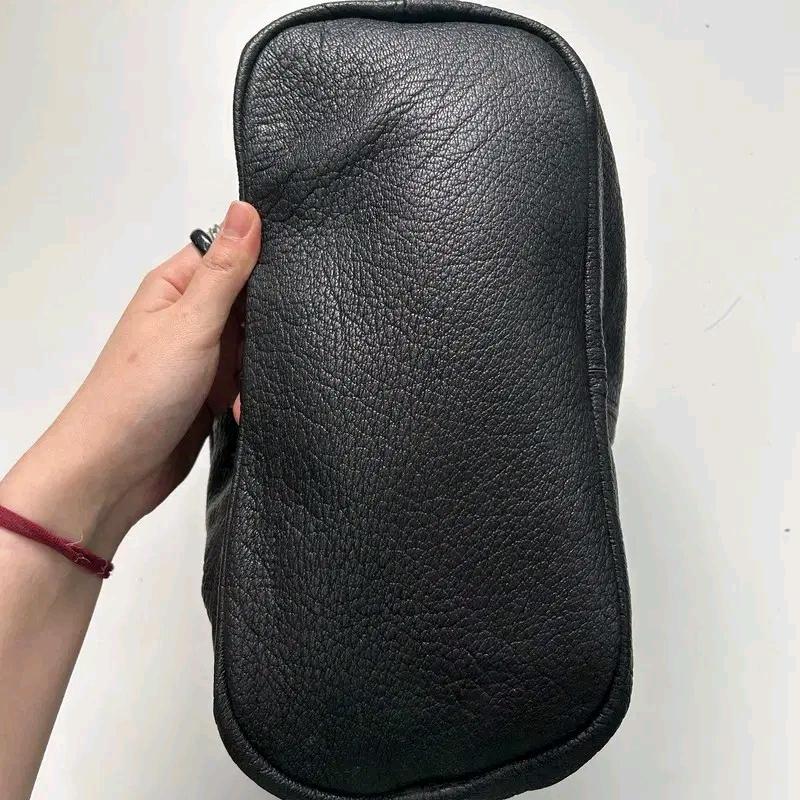 GIVENCHY 나이팅게일 블랙 그레인 소가죽 숄더백 5