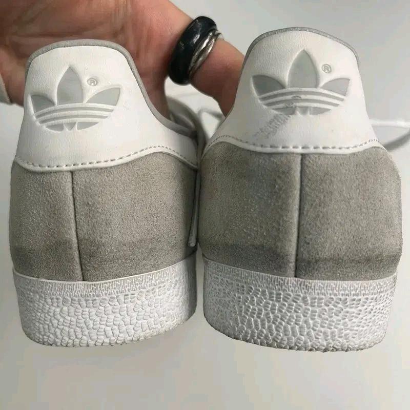 ADIDAS 가젤 그레이 투 화이트 230 7