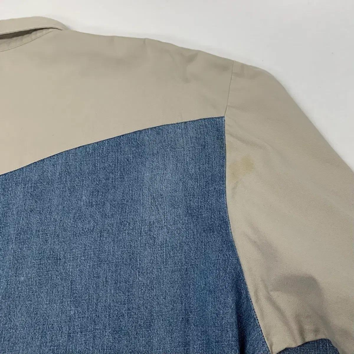Wrangler 랭글러 90s 데님 배색 웨스턴셔츠 (L) 11