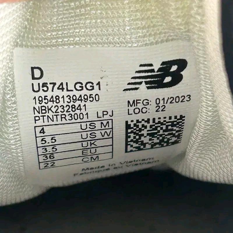 NEW BALANCE 574 레거시 블랙 220 9