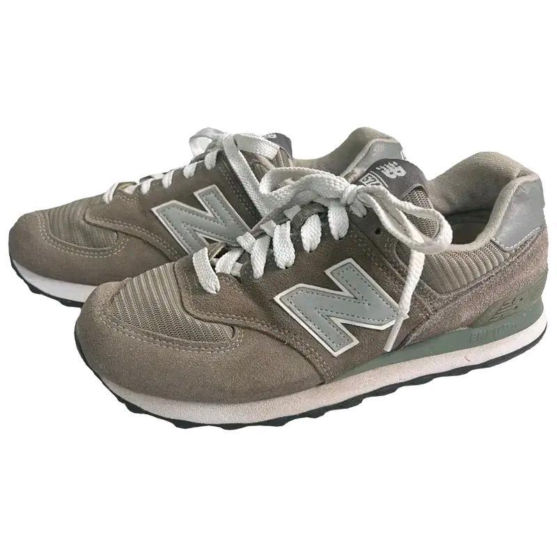 NEW BALANCE 그레이 2E 와이드 스니커즈 250 2