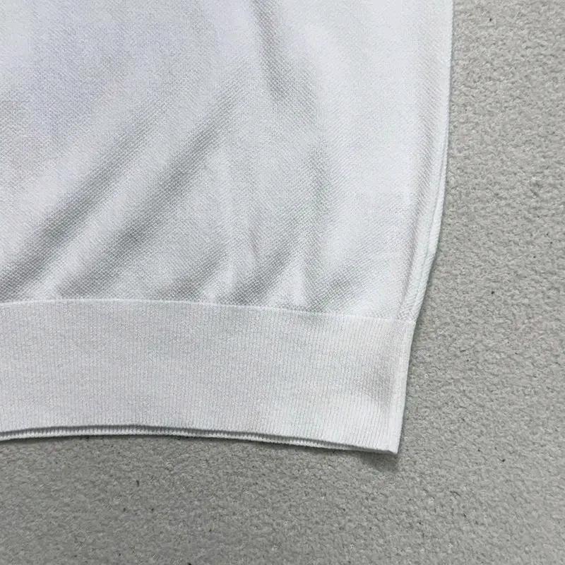 LACOSTE 화이트 플루이드 폴로 탑 34 6