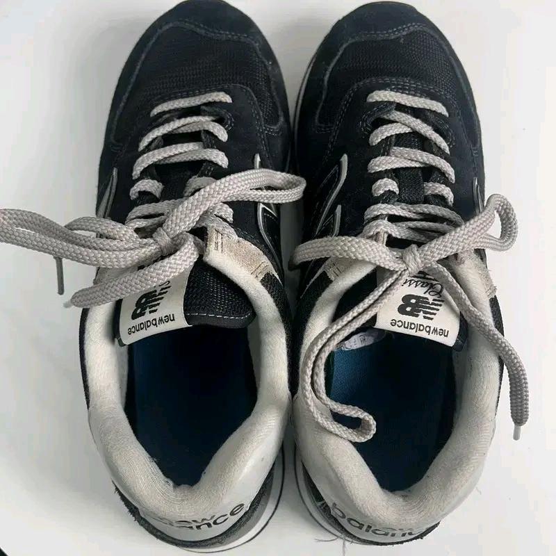 NEW BALANCE 574 클래식 블랙 스니커즈 275 6