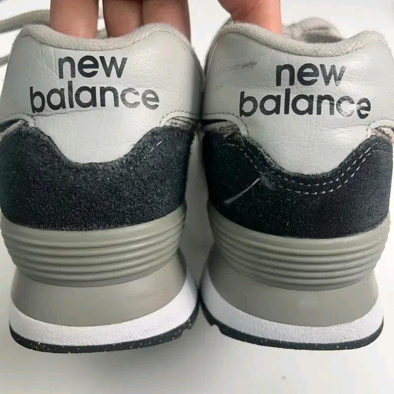 NEW BALANCE 574 클래식 블랙 스니커즈 275 7