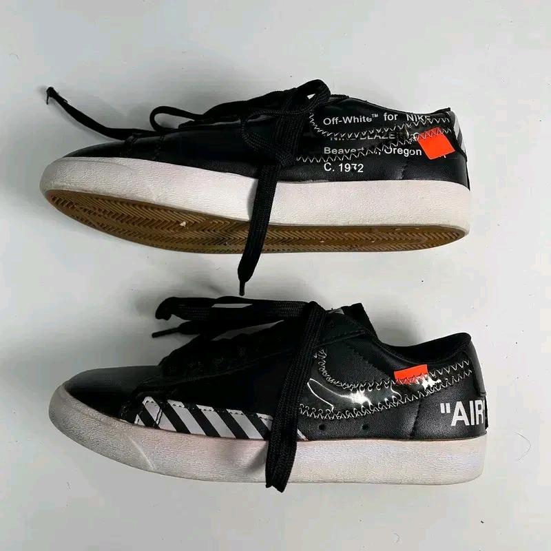 NIKE X OFF WHITE Blazer Low 스니커즈 235 3