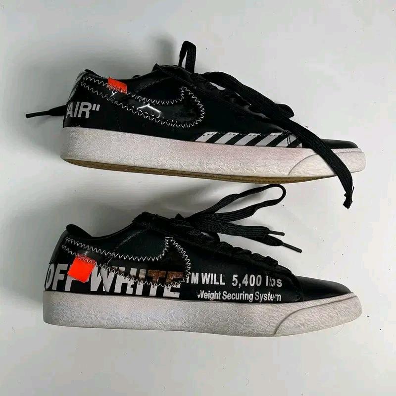 NIKE X OFF WHITE Blazer Low 스니커즈 235 4