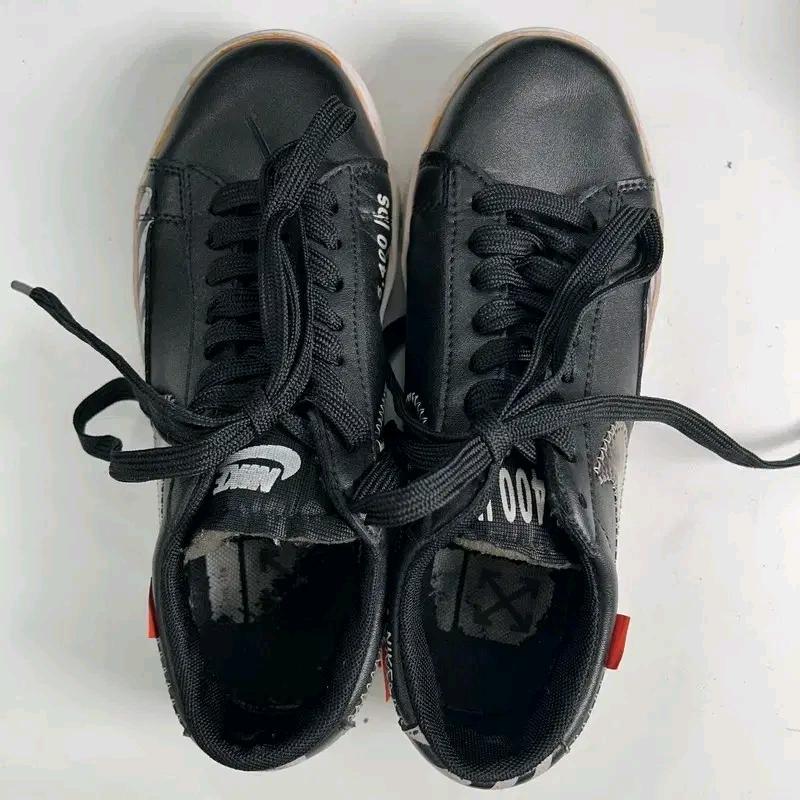 NIKE X OFF WHITE Blazer Low 스니커즈 235 6