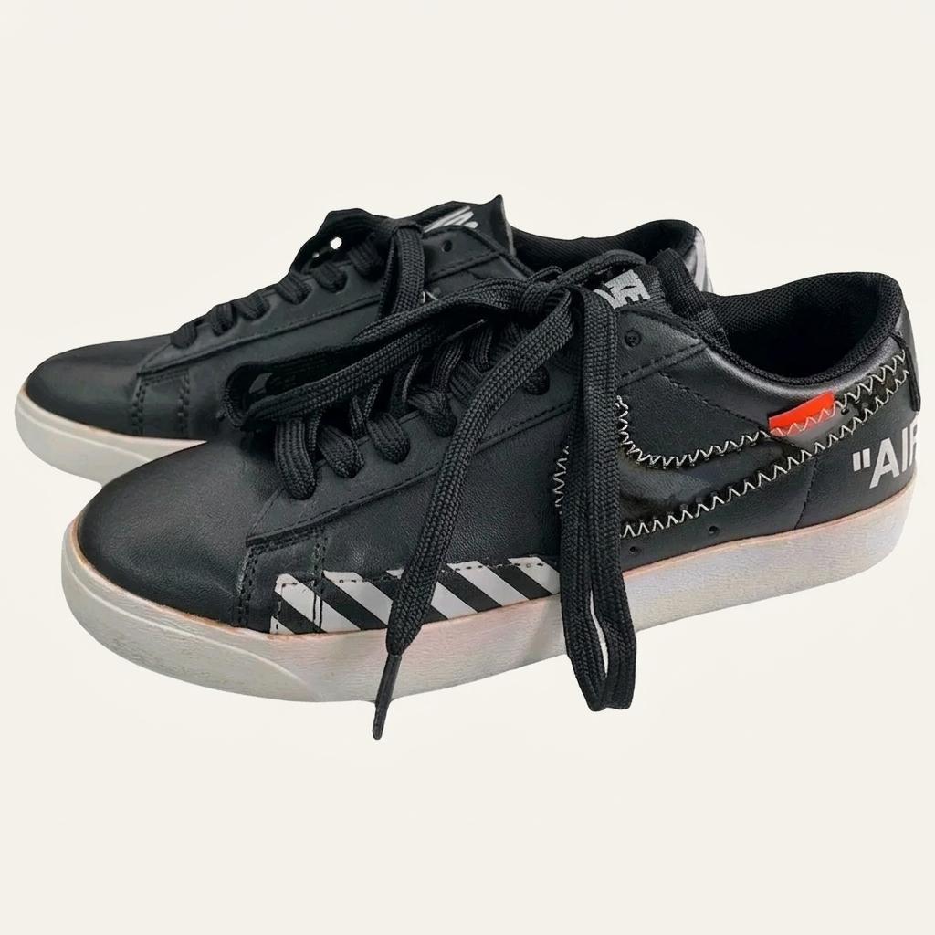 NIKE X OFF WHITE Blazer Low 스니커즈 235