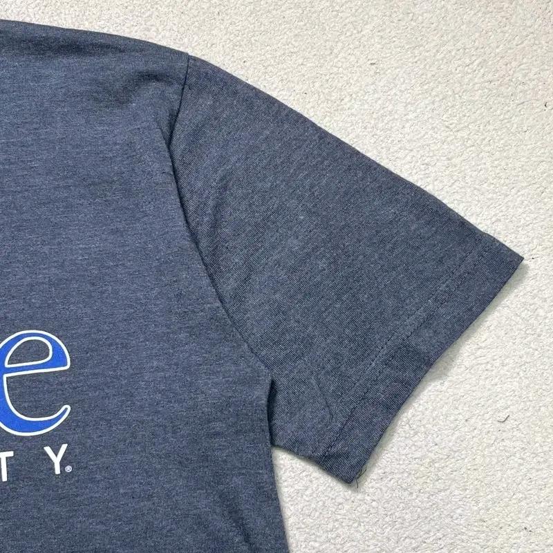 DUKE Uni. 프린팅 반팔 티 네이비 M 5