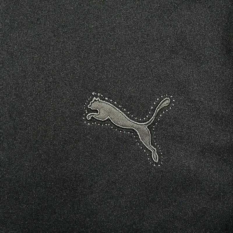 PUMA 하이넥 로고 트랙탑 네이비 M 3