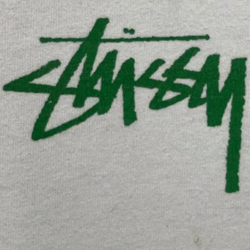 STUSSY 반팔 티 화이트 L (리폼) 3