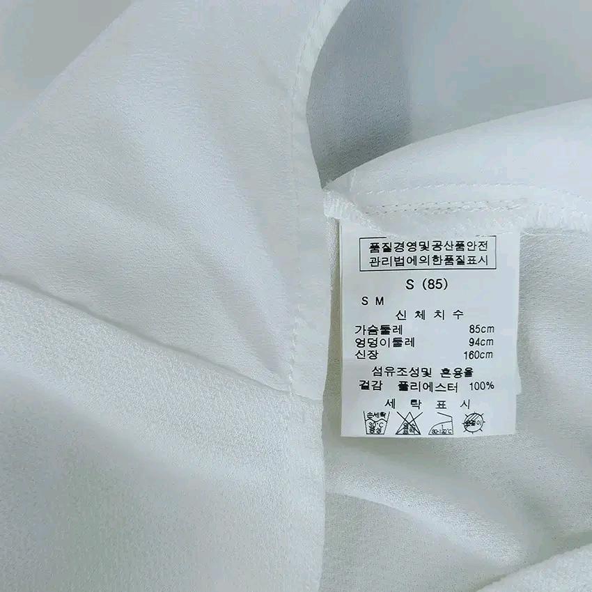 르샵블랙 여성 여름 프린팅 루즈핏블라우스 화이트85 (HU45193) 6