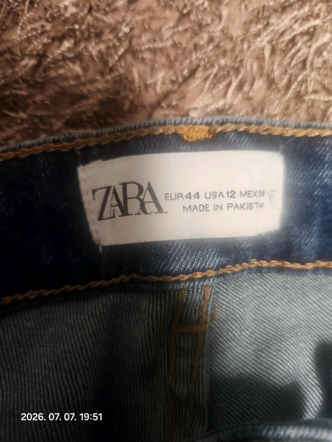 ZARA 부츠컷 청바지 34/12 3