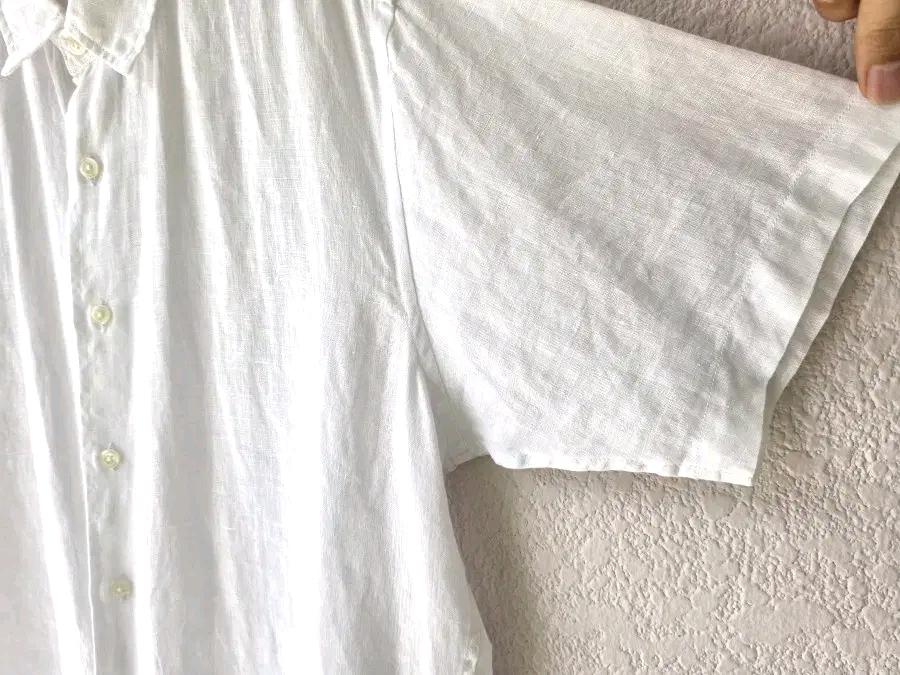무인양품 리넨 100% 반팔셔츠 4