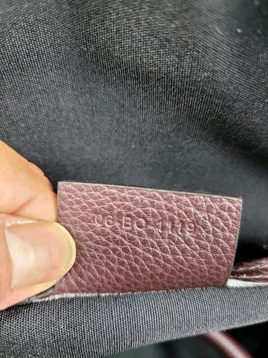 (정품)DIOR 가죽 더플백 다크 브라운 6
