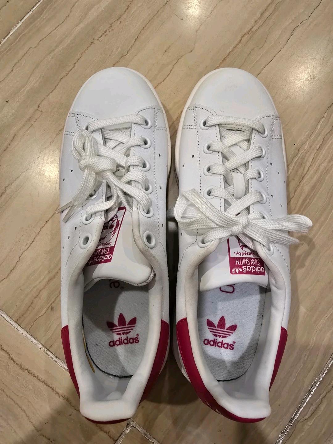 아디다스 스탠스미스 화이트/핑크 운동화 새상품 3