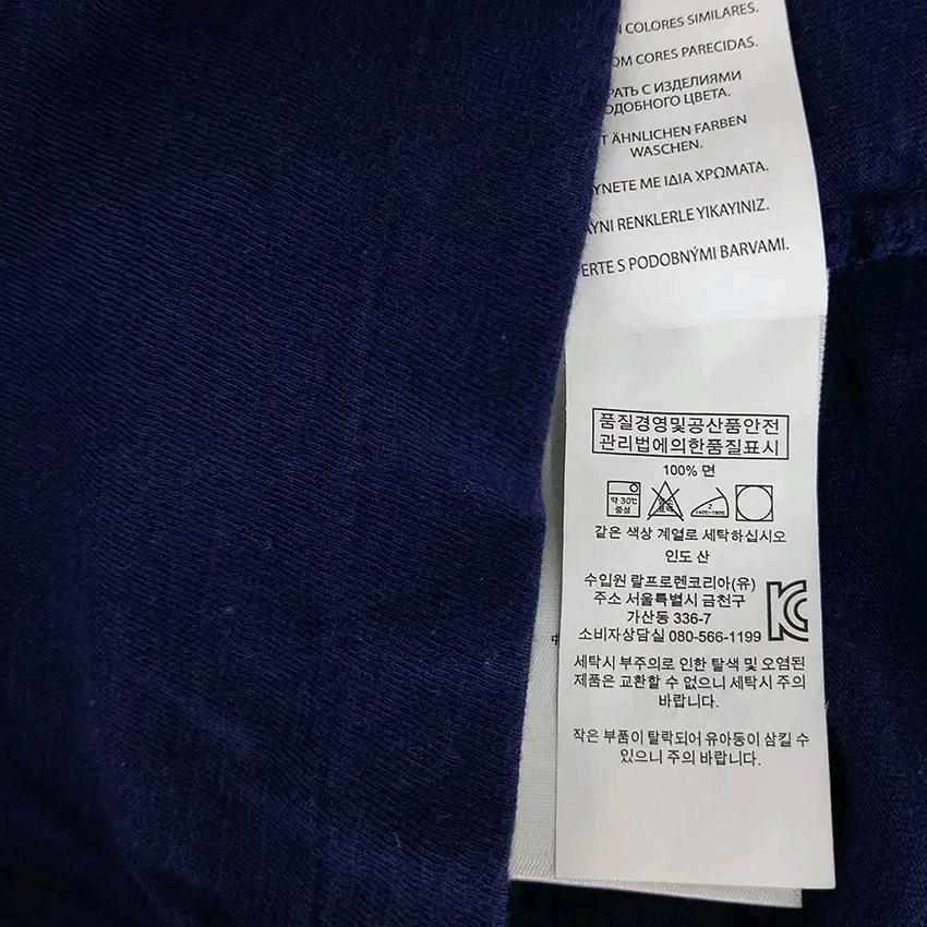 폴로랄프로렌 여주니어 여름 반팔티 네이비L(14-16)(HU45228) 6
