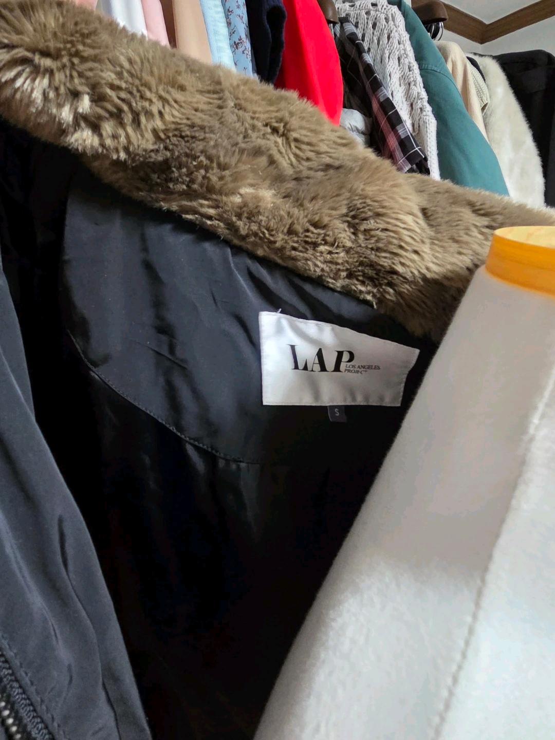 LAP 여성 롱패딩 블랙 S 3