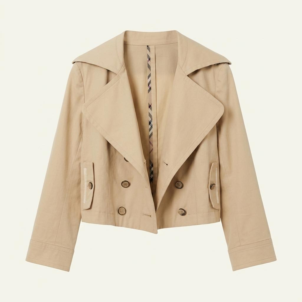 Burberry 버버리 블루라벨 우먼 크롭 트렌치 자켓 1