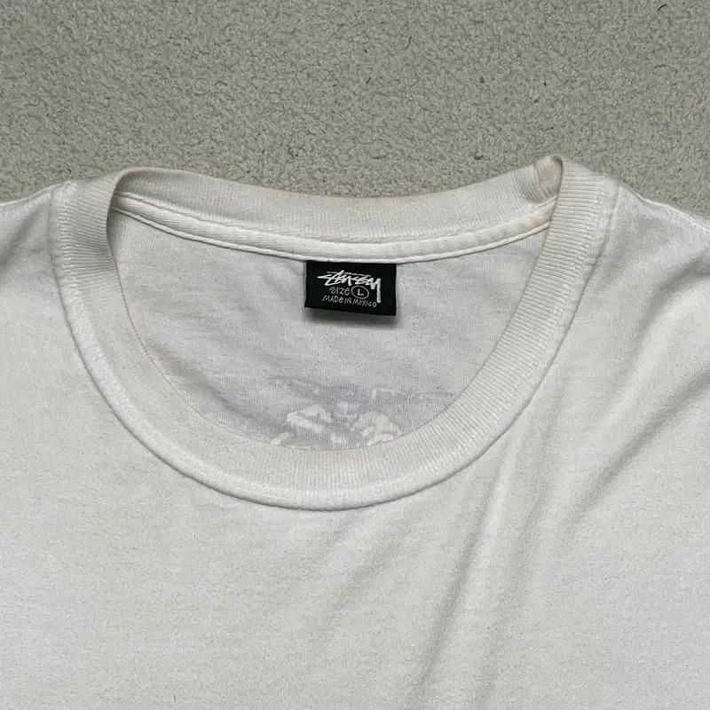 STUSSY 반팔 티 화이트 L 3