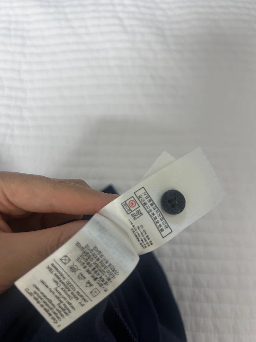 라코스테 네이비 반팔 카라 PK원피스 34 6