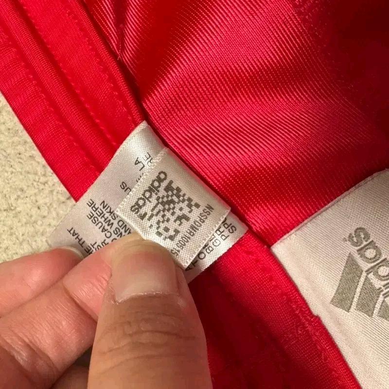 ADIDAS 파이어버드 트랙팬츠 레드 스트라이프 079 9