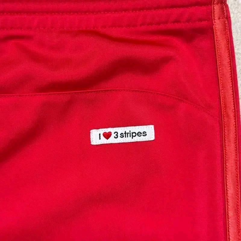 ADIDAS 파이어버드 트랙팬츠 레드 스트라이프 079 8