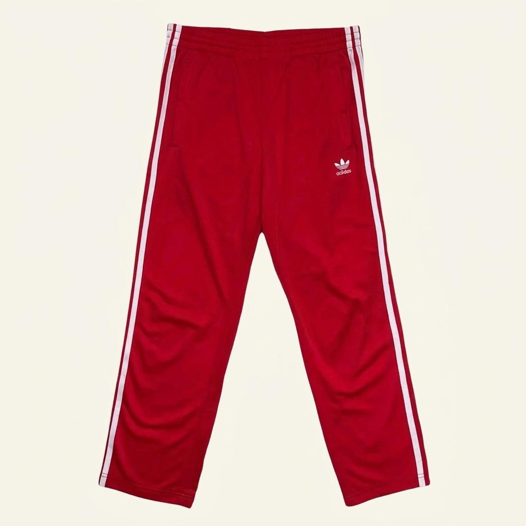 ADIDAS 파이어버드 트랙팬츠 레드 화이트 079 1