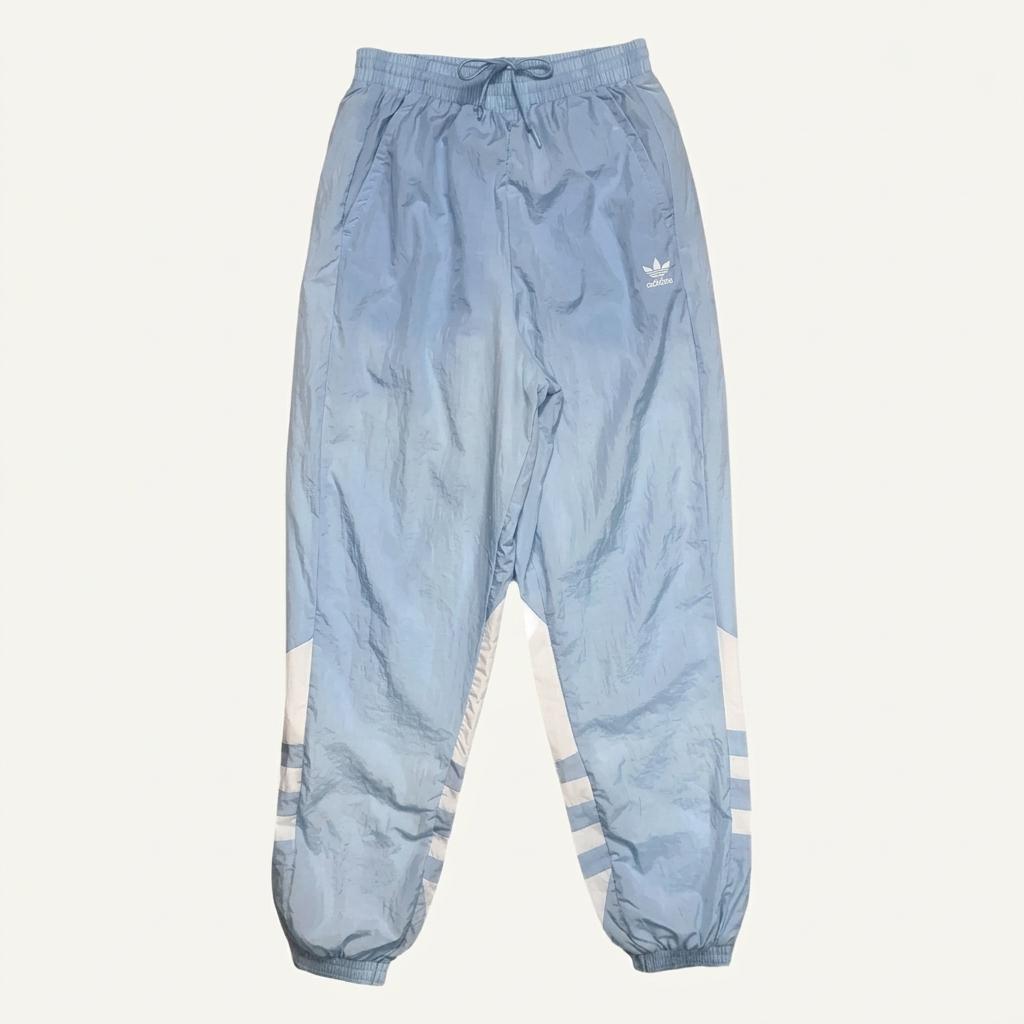 ADIDAS 빅로고 나일론 조거 팬츠 XS 1