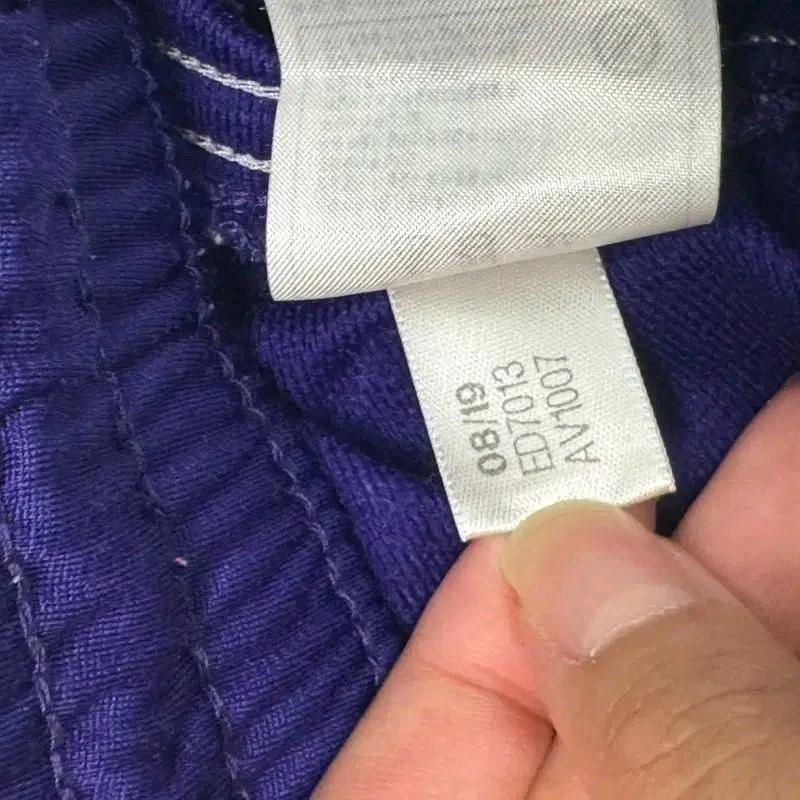 ADIDAS 파이어버드 트랙팬츠 퍼플 L 9