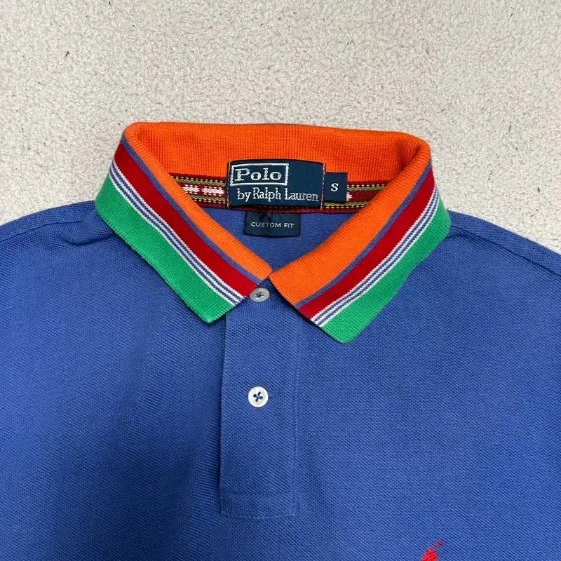 POLO RALPH LAUREN 커스텀핏 pk 반팔티 블루 S 6