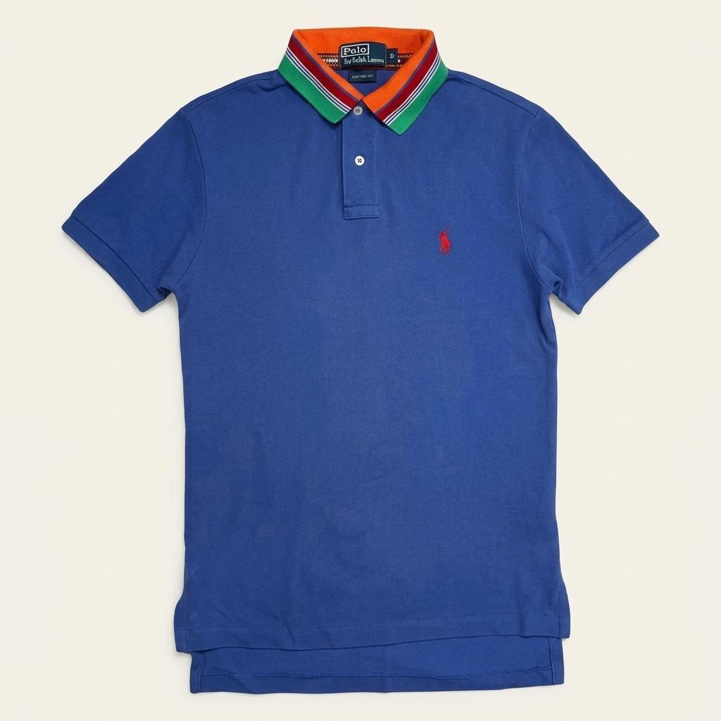 POLO RALPH LAUREN 커스텀핏 pk 반팔티 블루 S 1