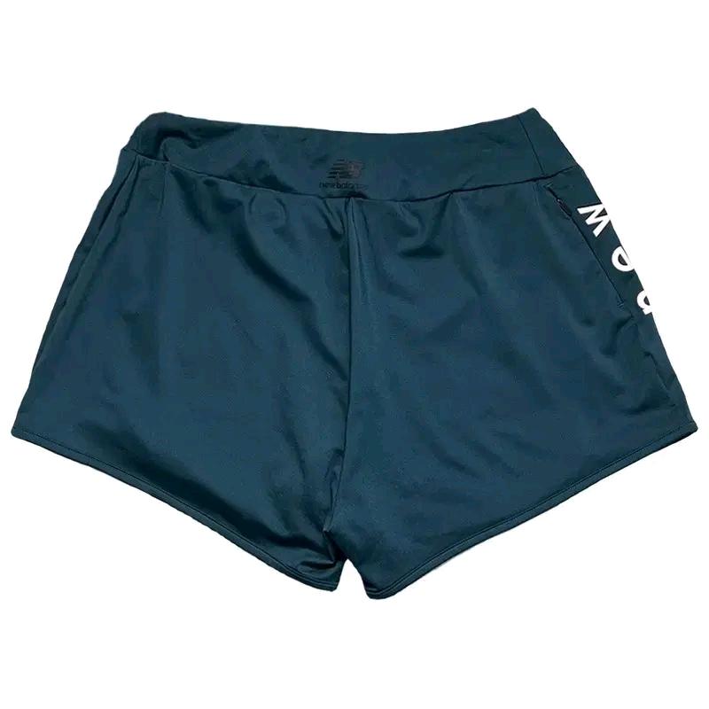 NEW BALANCE 에센셜 3인치 쇼츠 그린 W70 8