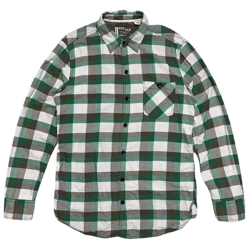 LEVI'S Red Tab 웨스턴 셔츠 그린 L 2