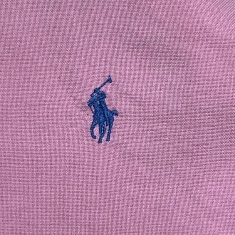 POLO RALPH LAUREN 핑크 옥스퍼드 셔츠 XS 3