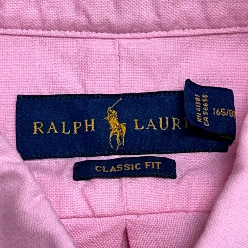 POLO RALPH LAUREN 핑크 옥스퍼드 셔츠 XS 6