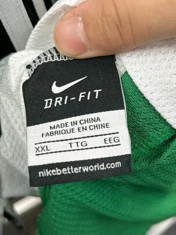 NIKE 드라이핏 메쉬 리버시블 하프팬츠 화이트그린 XXL 7
