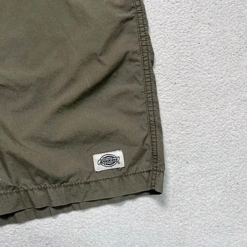 DICKIES 코튼밴딩쇼츠 카키 M 4