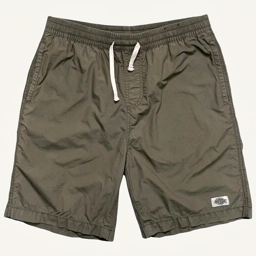 DICKIES 코튼밴딩쇼츠 카키 M 1